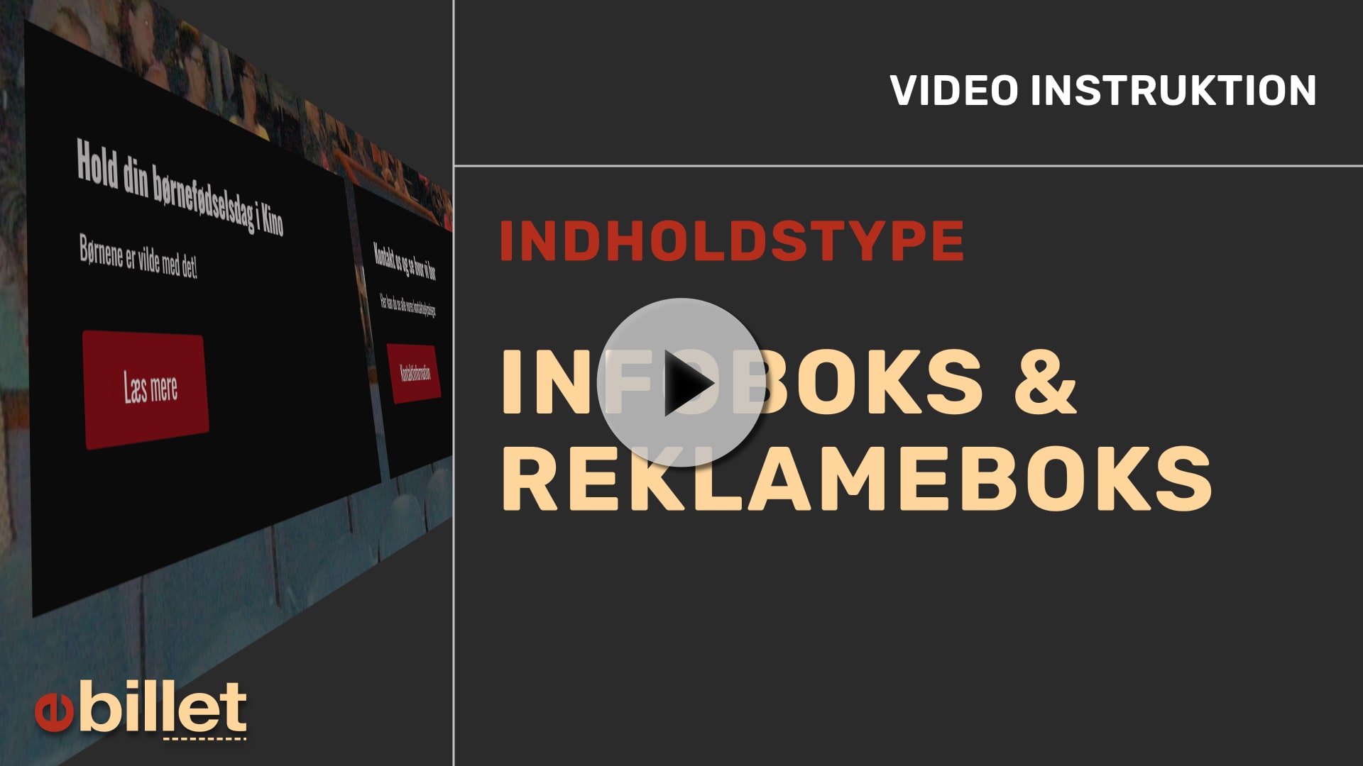 #13Inforeklameboks Play